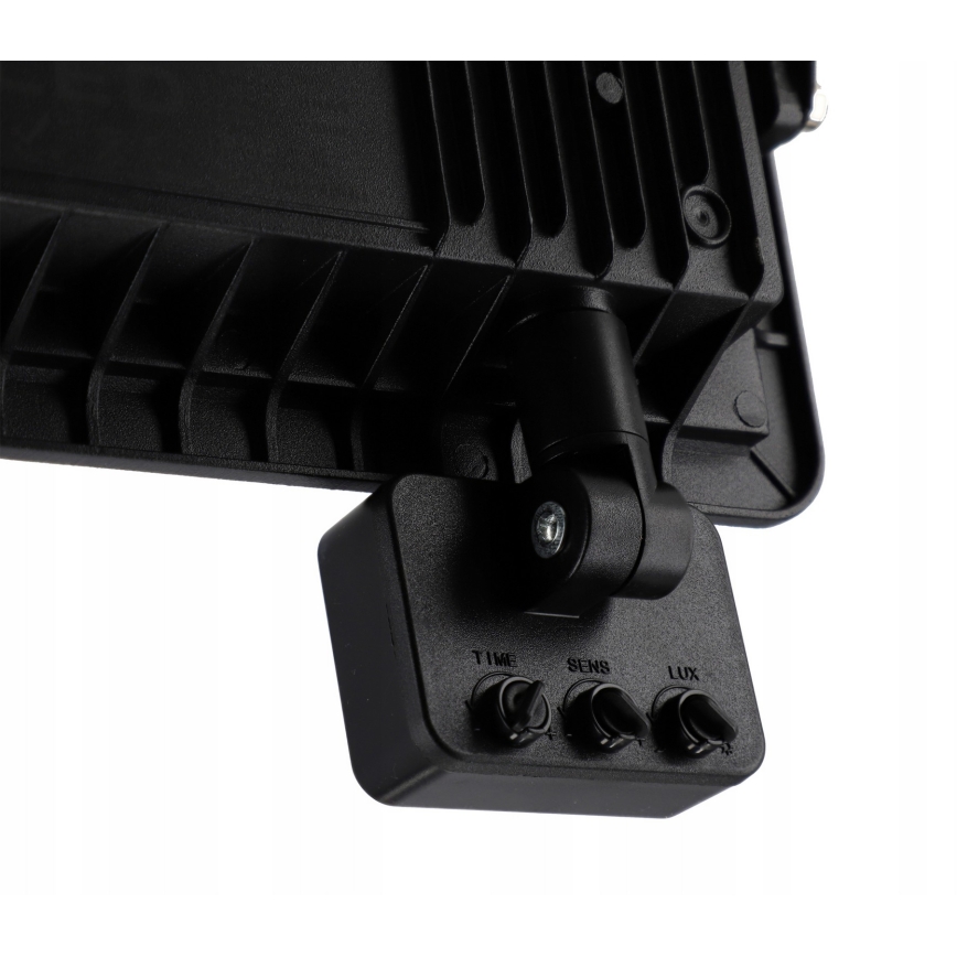 LED външен прожектор със сензор за движение и сумрак LED/100W/230V 4500K IP65 черен