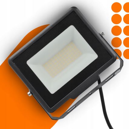 LED Външен прожектор LED/50W/230V 4500K IP65 черен