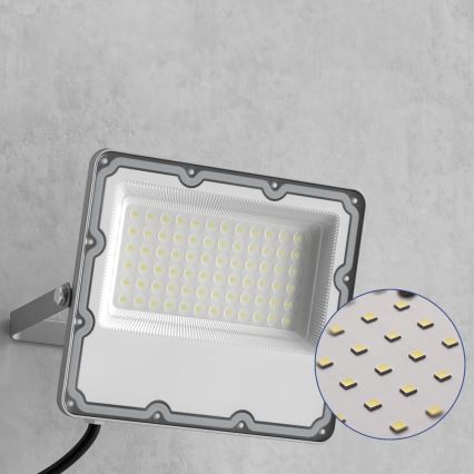LED външен прожектор LED/50W/230V 4500K IP65 сив