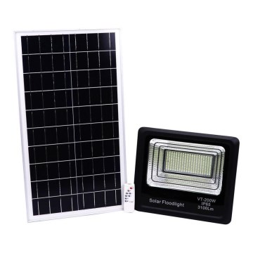 LED Външен соларен прожектор LED/40W/10V IP65 6000K 20000 mAh + дистанционно управление