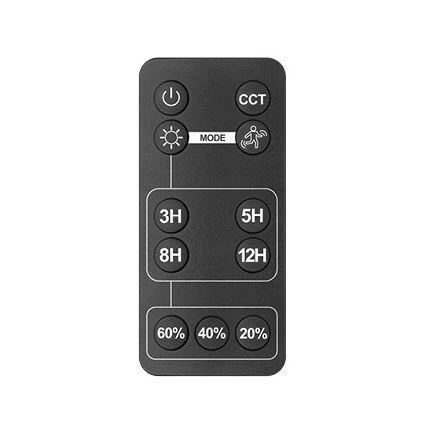 LED Външен соларен прожектор със сензор LED/30W/6,4V IP65 3000/4000K 6000 mAh + дистанционно управление