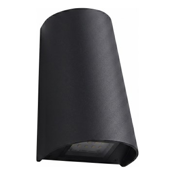 LED външен стенен аплик LED/11W/230V IP65 черен