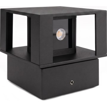 LED външен стенен аплик LED/12W/230V IP54 черен