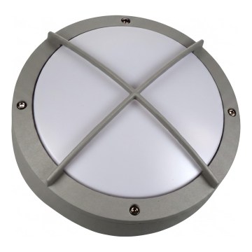 LED външен стенен осветител FRODA LED/12W/230V IP54 сив