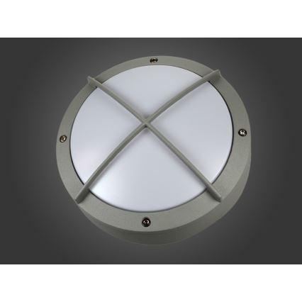 LED външен стенен осветител FRODA LED/12W/230V IP54 сив