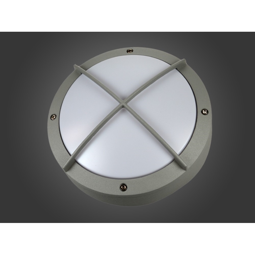 LED външен стенен осветител FRODA LED/12W/230V IP54 сив