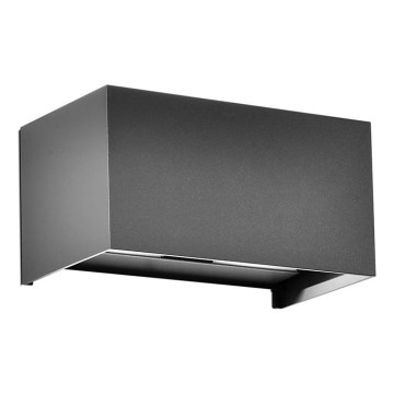 LED външен стенен осветител LED/24W/230V 3000K IP65 антрацит