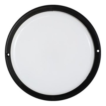 LED външен стенен осветител LED/9W/230V IP54, черен