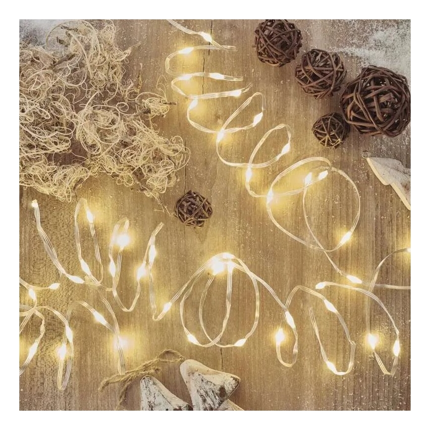 LED Външна коледна верига 160xLED/21м IP44 топла бяла светлина