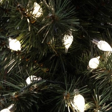 LED Външен коледен гирлянд LINE 200xLED 12,75 m IP44 топло бяло