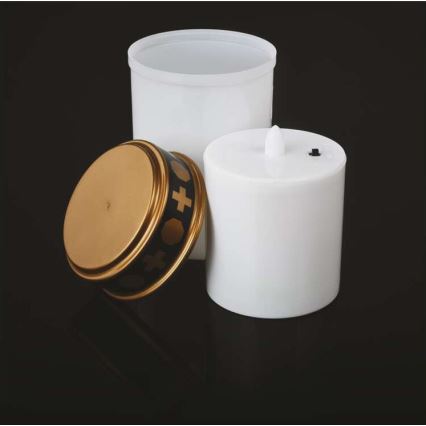 LED Външна декорация LED/2xC IP44 бяла