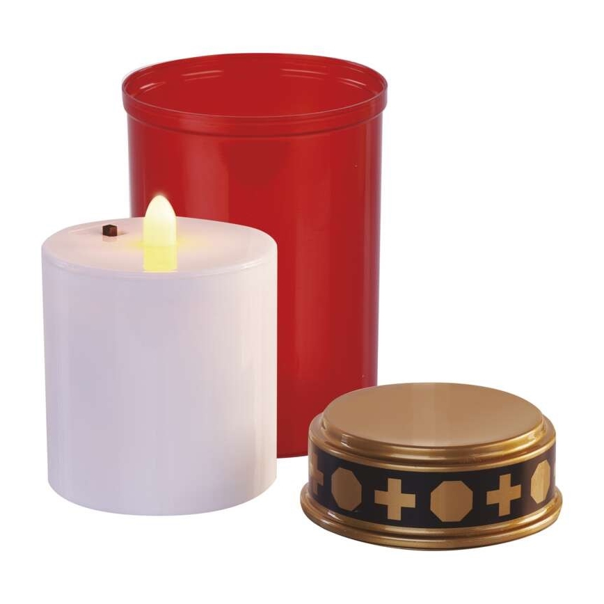 LED Външна декорация LED/2xC IP44 червена