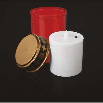 LED Външна декорация LED/2xC IP44 червена