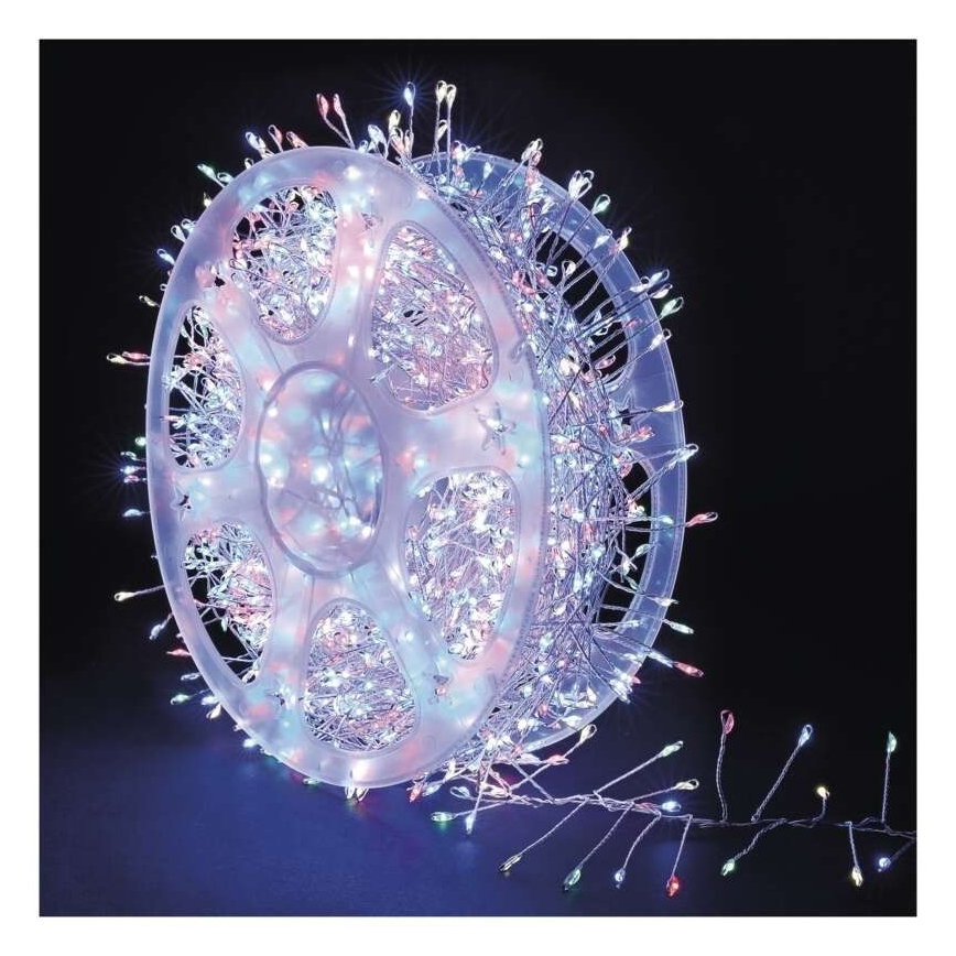 LED външна гирлянда 1440xLED/8 функции 14,4m IP44 многоцветна