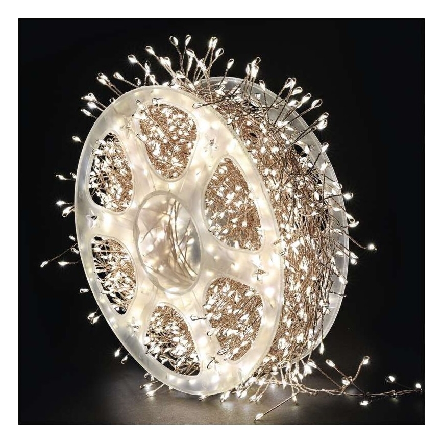 LED външна гирлянда 1440xLED/8 режима 14,4m IP44 топло бяло