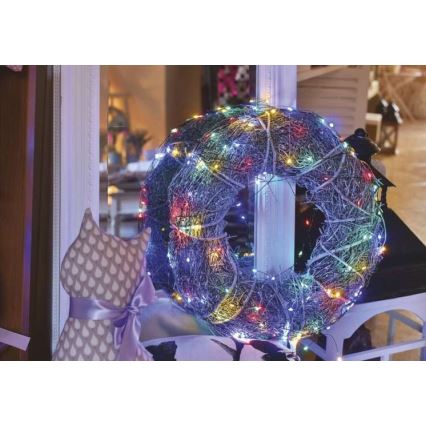LED външна гирлянда 150 LED / 20 m, IP44, многоцветна