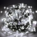 LED външна гирлянда 1500xLED/230V 8 функции 153 m IP44 студено бяло + дистанционно управление
