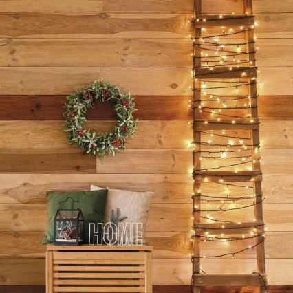 LED външна гирлянда 50xLED/5m IP44 топла бяла