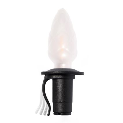 LED външна гирлянда CONE FILAMENT 20xE10 19m цветна/топло бяла IP44, Произведено в ЕС