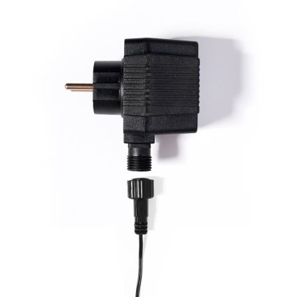 LED външна гирлянда CONE FILAMENT 20xE10 19m цветна/топло бяла IP44, Произведено в ЕС