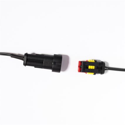 LED външна гирлянда CONE FILAMENT 20xE10 19m цветна/топло бяла IP44, Произведено в ЕС