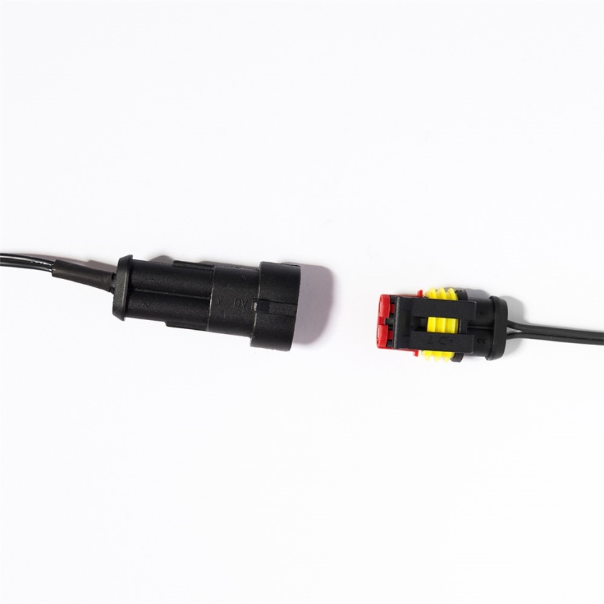 LED външна гирлянда CONE FILAMENT 20xE10 19m цветна/топло бяла IP44, Произведено в ЕС
