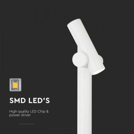 LED Външна гъвкава лампа LED/4W/230V 4000K IP44 100 см бяла