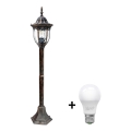 LED външна лампа FLORENCJA 1xE27/10W/230V IP43