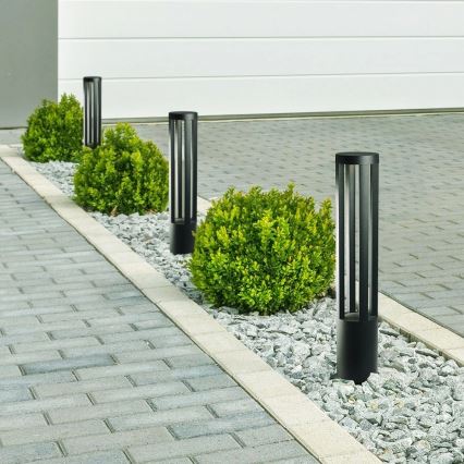 LED външна лампа LED/10W/230V 3000K IP65 80 cm черна