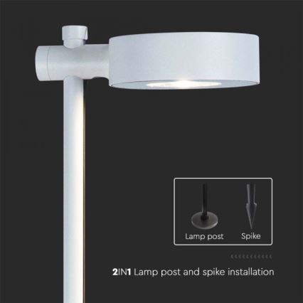 LED външна лампа LED/7W/230V 3000K IP65 бяла