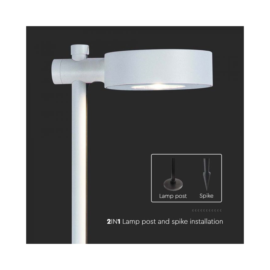 LED външна лампа LED/7W/230V 3000K IP65 бяла