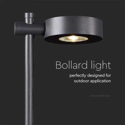 LED външна лампа LED/7W/230V 3000K IP65 черна