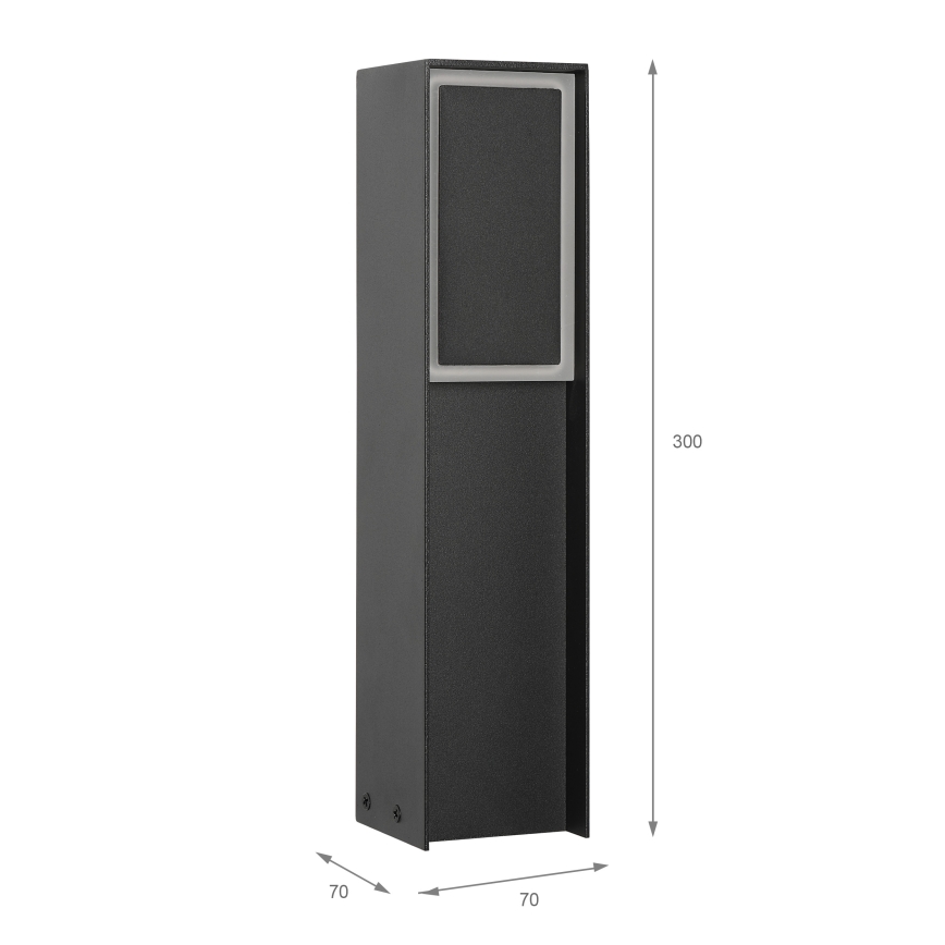 LED външна лампа MODO LED/4,8W/230V 4000K IP44 30 cm черна