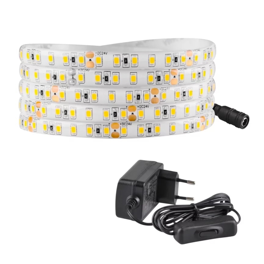 LED Външна лента 3м LED/23W/24V/230V 4000K IP65