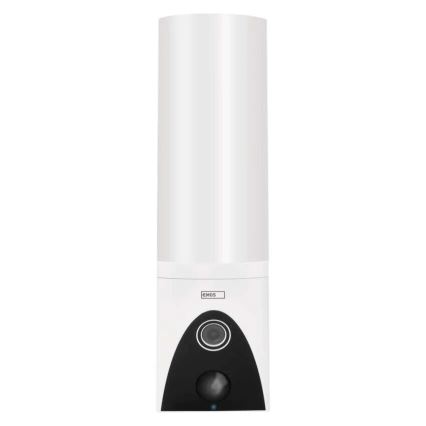 LED Външна смарт камера с осветление GoSmart LED/12W/230V IP65 Wi-Fi Tuya бял