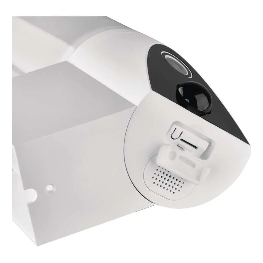 LED Външна смарт камера с осветление GoSmart LED/12W/230V IP65 Wi-Fi Tuya бял