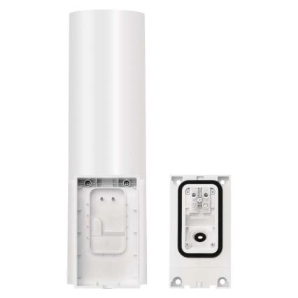 LED Външна смарт камера с осветление GoSmart LED/12W/230V IP65 Wi-Fi Tuya бял