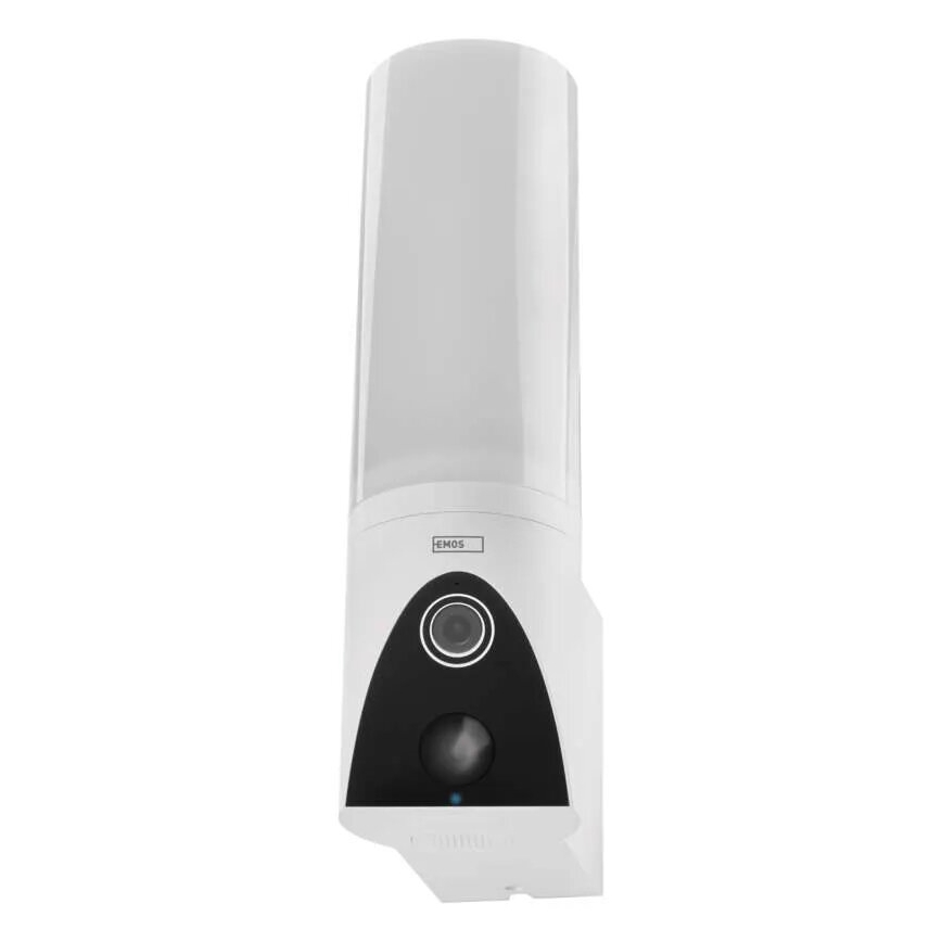 LED Външна смарт камера с осветление GoSmart LED/12W/230V IP65 Wi-Fi Tuya бял