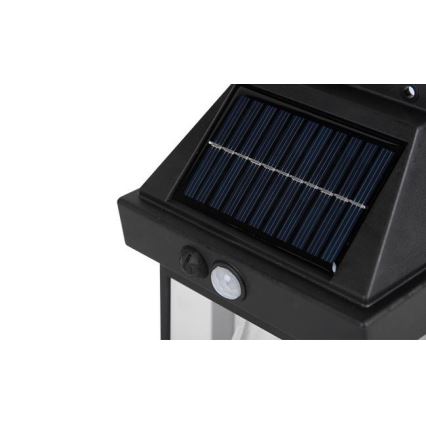 LED Външна соларна лампа за стена със сензор LED/1W/230V 1200 mAh IP65