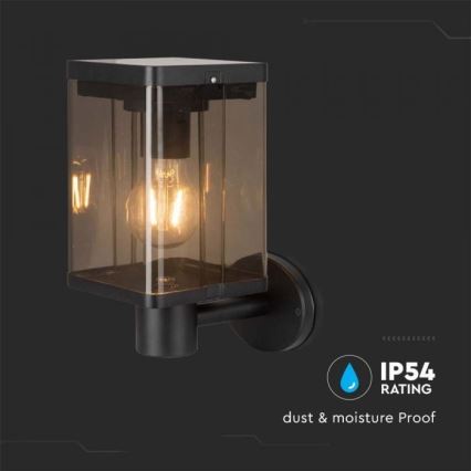 LED Външна соларна лампа за стена със сензор LED/2,5W/3,7V 3000K IP54 2000 mAh
