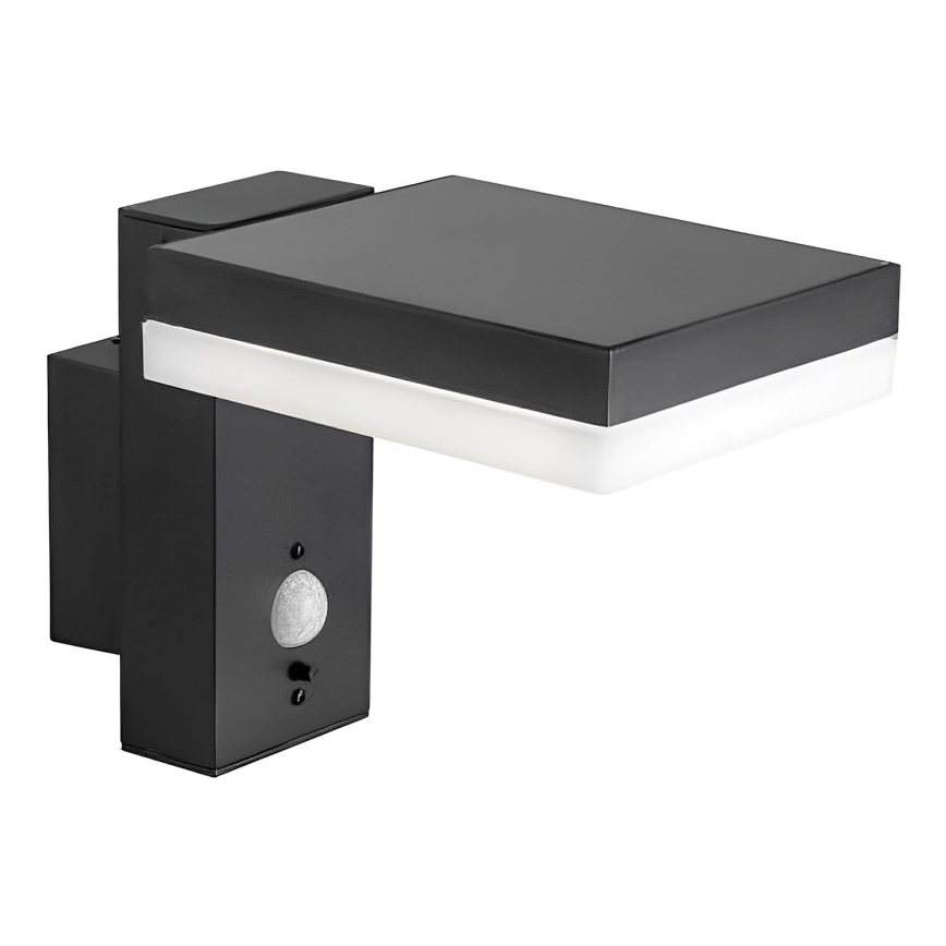 LED Външна соларна лампа за стена със сензор LED/5,5W/3,7V 3000K IP54