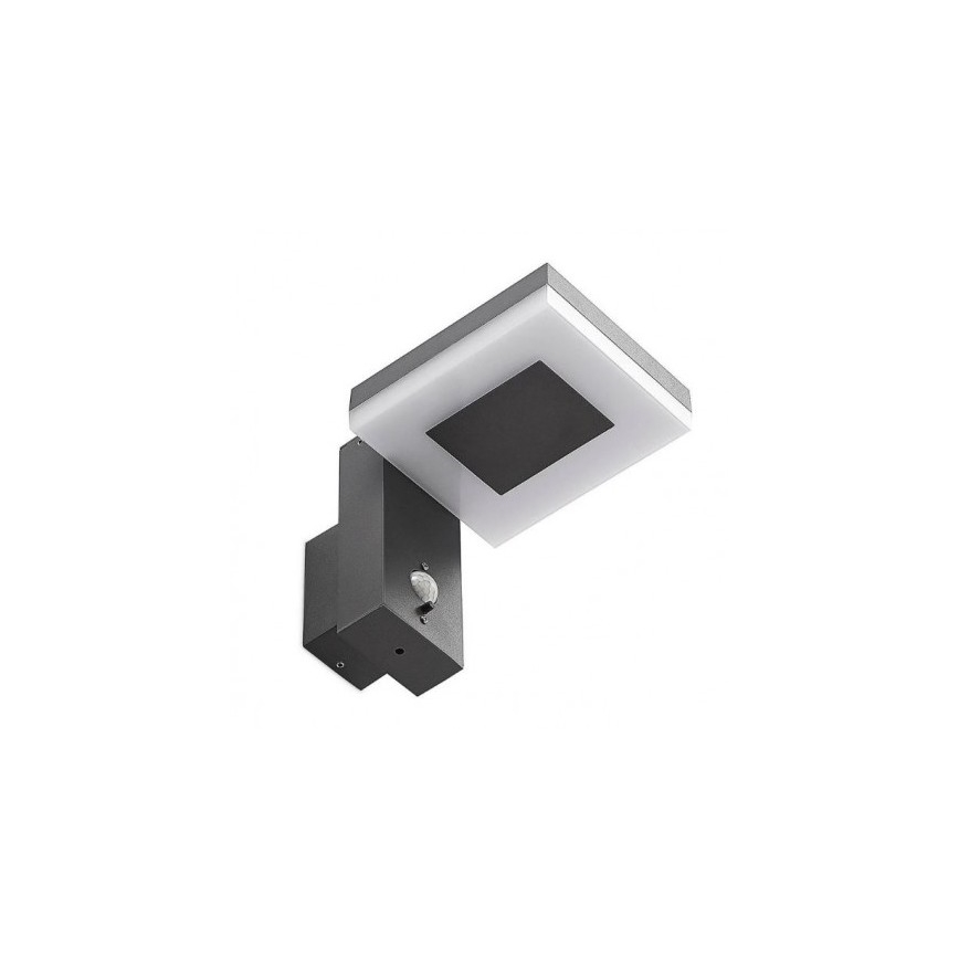 LED Външна соларна лампа за стена със сензор LED/5,5W/3,7V 3000K IP54