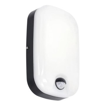LED Външна стенна лампа със сензор за движение и здрач BAVANO LED/15W/230V 3000/4000/5700K IP54