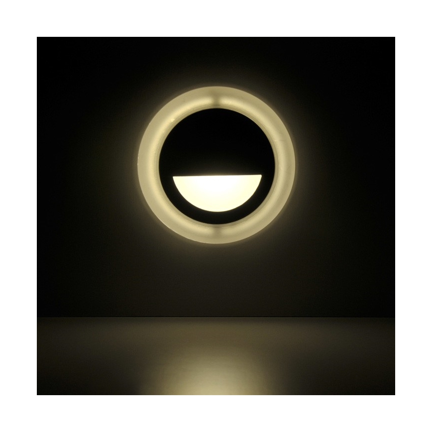 LED Външна за стълбище лампа Q4 LED/3W/230V IP44
