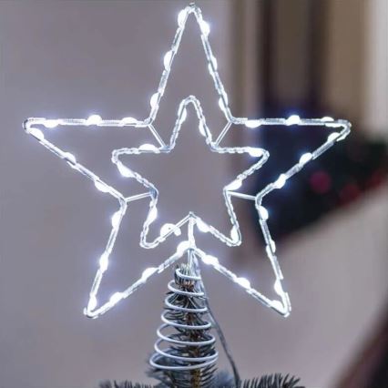 LED Външна коледна украса 30xLED/4W/30V IP44 студено бяло