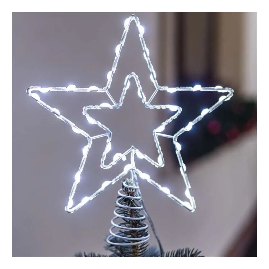 LED Външна коледна украса 30xLED/4W/30V IP44 студено бяло