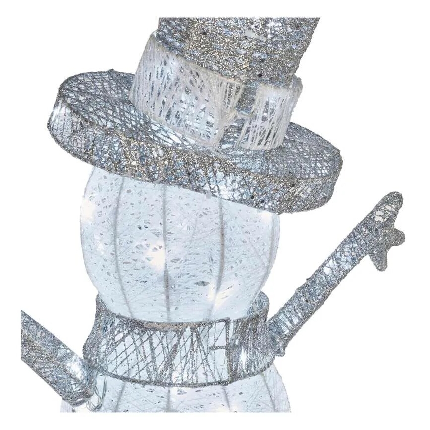 LED Външна коледна украса 80xLED/3,6W/230V IP44 82 см снежен човек