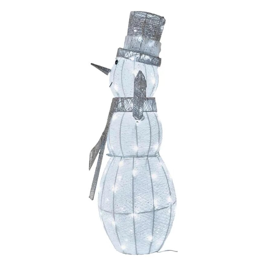 LED Външна коледна украса 80xLED/3,6W/230V IP44 82 см снежен човек