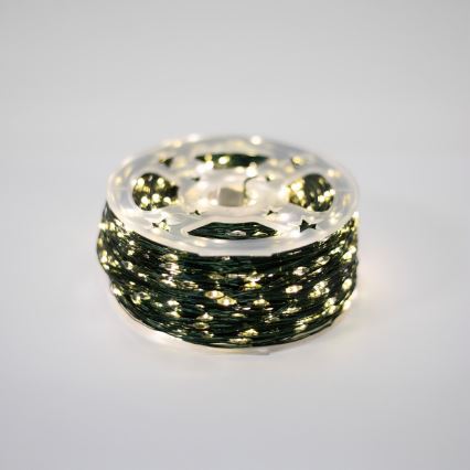 LED коледна гирлянда за външна употреба 1500xLED/230V 8 функции 153 m IP44 топло бяло + дистанционно управление