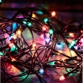 LED външна коледна гирлянда 500xLED/230V 8+4 функции 40 m IP44 многоцветна